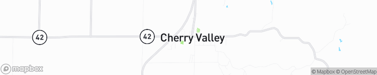 Cherry Valley - map