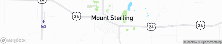 Mount Sterling - map