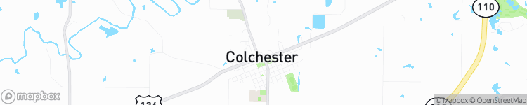 Colchester - map