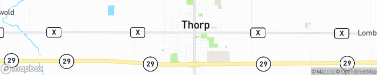 Thorp - map