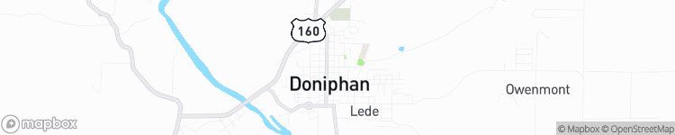 Doniphan - map