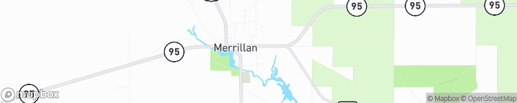 Merrillan - map