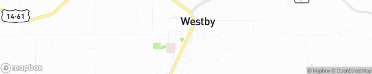 Westby - map