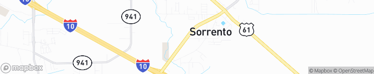 Sorrento - map