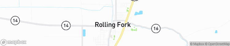 Rolling Fork - map