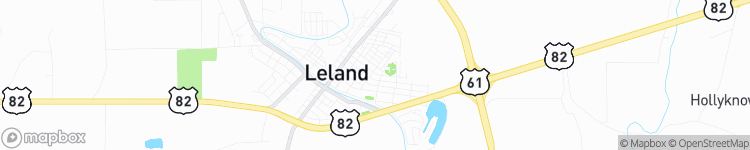 Leland - map