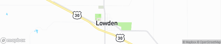 Lowden - map