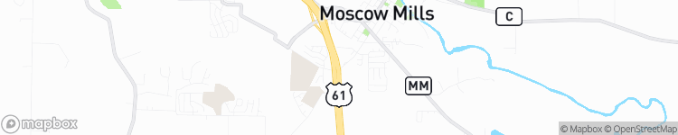 Moscow Mills - map