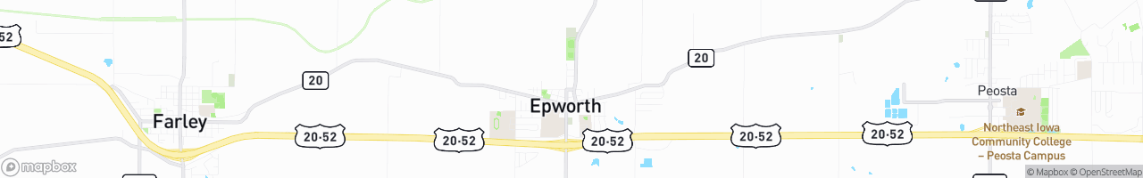 Epworth - map
