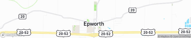 Epworth - map