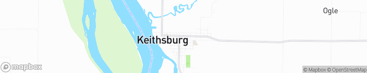 Keithsburg - map
