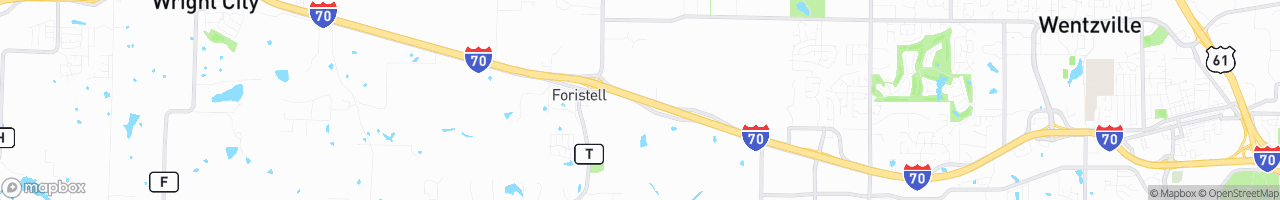 Weigh Station Foristell EB - map
