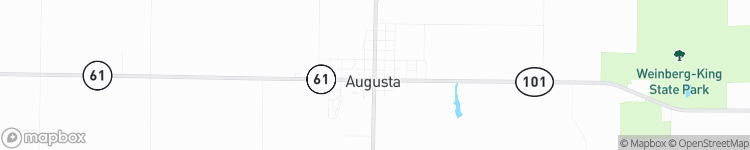 Augusta - map