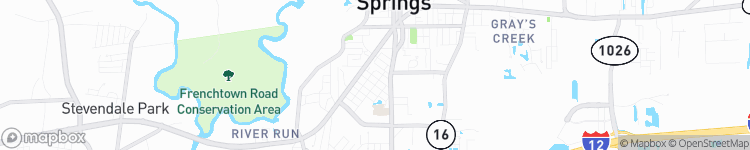Denham Springs - map
