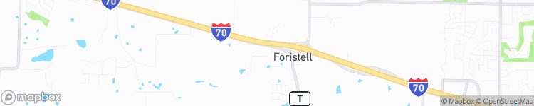 Foristell - map