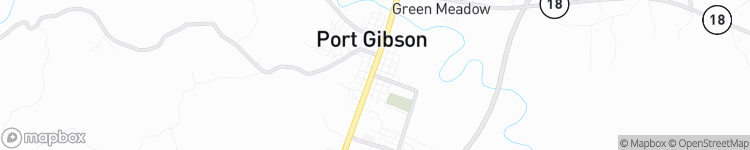 Port Gibson - map