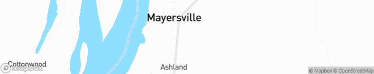 Mayersville - map