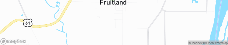 Fruitland - map