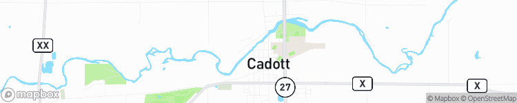 Cadott - map
