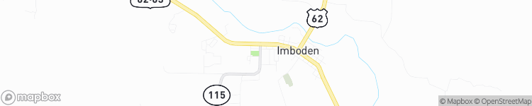 Imboden - map