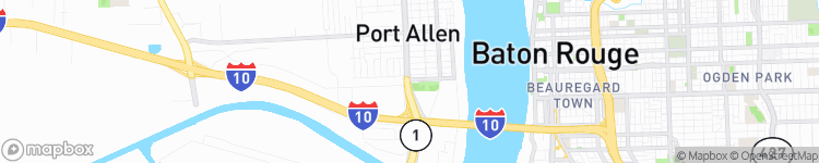 Port Allen - map