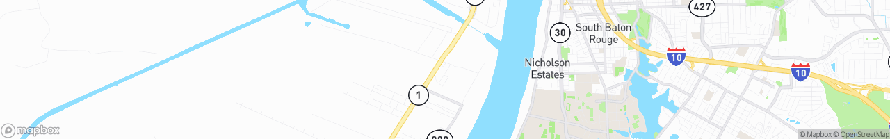 LA 1 Truckstop South - map