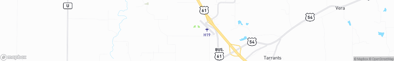 Northeast Correctional Center - map