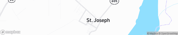 Saint Joseph - map