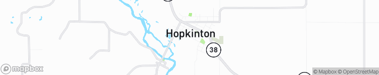 Hopkinton - map