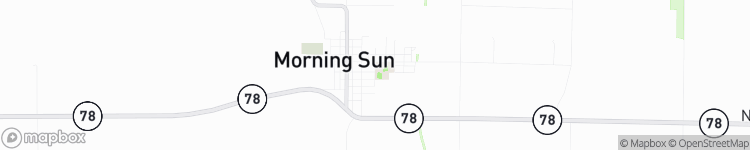 Morning Sun - map