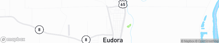 Eudora - map