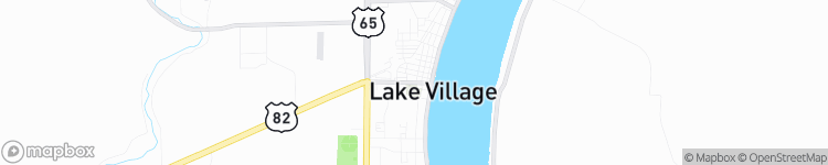 Lake Village - map
