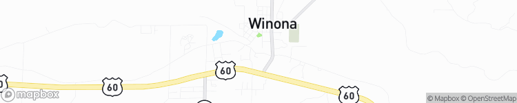 Winona - map