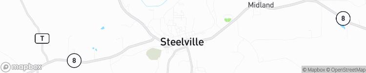 Steelville - map