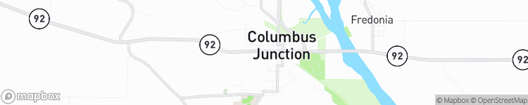 Columbus Junction - map
