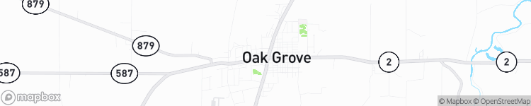 Oak Grove - map