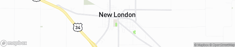 New London - map