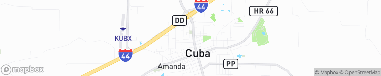 Cuba - map