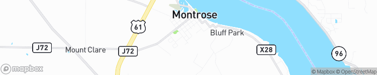 Montrose - map