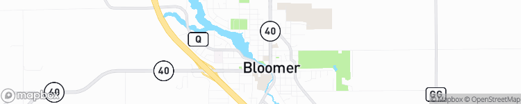 Bloomer - map