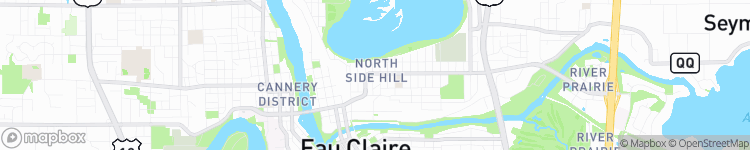 Eau Claire - map