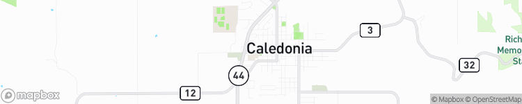 Caledonia - map