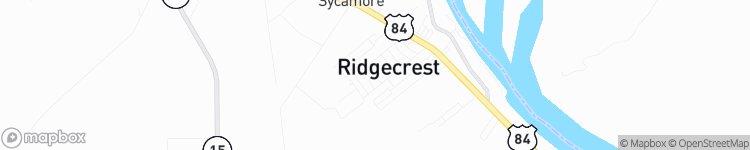 Ridgecrest - map