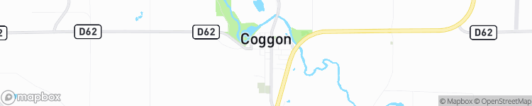 Coggon - map