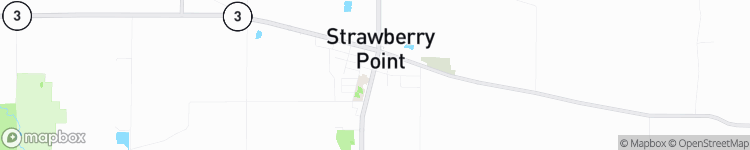 Strawberry Point - map