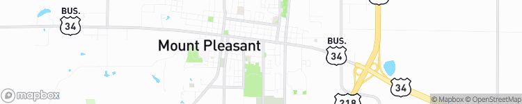 Mount Pleasant - map