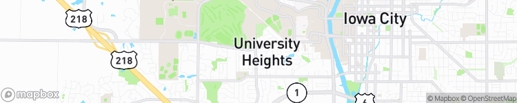 University Heights - map