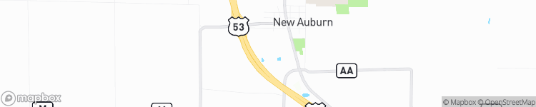 New Auburn - map
