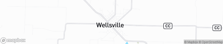Wellsville - map