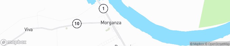 Morganza - map